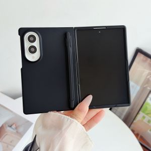 For Samsung Z Fold 8 Case Slim Matte Skin Feeling PC Case for Samsung Galaxy Z Fold 8 Ultra 7 6 5 S Pen Holder and Pen Cover