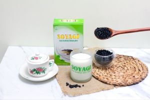 SOYAGI susu kedelai hitam plus propolis plus herbal ginseng Jawa+royal jelly+madu+kulit manggis +propolis