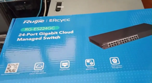 RUIJIE | REYEE RG-ES224GC V2 | 24 PORT GIGABIT SMART SWITCH | 19" RACK MOUNTED | CLOUD MANAGED L2