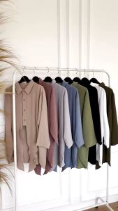 Rira Tunik Crinkle Wanita Kekinian