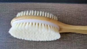 Long Handle Shower Brush Nylon Bristles Double Sided Back Scrubber Brush Skin Exfoliating Clean Tool