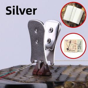 Professional Erhu Muting Device Metal Sound Reducer Erhu Fretting Clip Erhu Muting Accessory Music Instrument Parts And Accessories