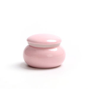 Mini Ceramic Tea Leaf Canister Perfume Powder Pot Blue Porcelain Small Bottle Cosmetic Cream Lipstick Medicine Pill Porcelain Jar