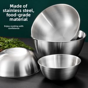 Stainless Steel Measured Mixing Bowl