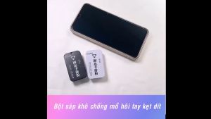 Combo phấn chơi game + 2 đôi bao tay chơi game cao cấp chống nước chống mồ hôi tay G9 giá rẻ siêu mượt