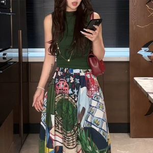 Shalldoer | Bộ Đồ Nữ Phong Cách Vest Và Chân Váy
