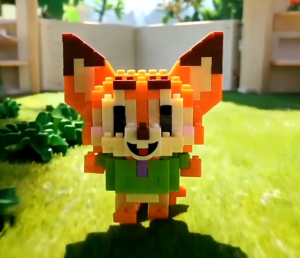 10 Mini Zootopia Season 1 Nick Judy Mini Bricks Cartoon Dolls Building Block [Nano Block] DMXC F Series