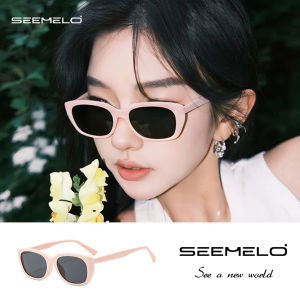 SEEMELO Womens Sunglasses Polarized Sunglasses Fashion Small Square Frame Sunglasses UV400 Clear Vision Sunglasses Shopping Riding Running Travel Glasses for Women