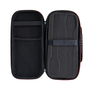 Portable Double Wireless Microphone Storage Bag with Zipper Wired Mic Box Protection Accessories Handheld EVA Material