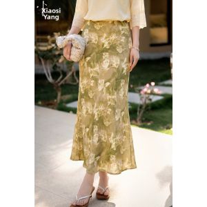 Misoshine | Traditional Loose Lightweight Shirt and Skirt Set 3/4 Sleeves