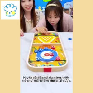 Đồ Chơi Cờ Búng 5 Trong 1 trí tuệ Bowling bóng Cho Bé