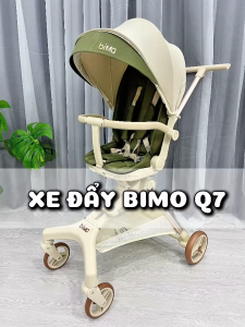 Xe Đẩy Du Lịch Gấp Gọn Chính Hãng Cao Cấp Cho Bé BIMO Q7 Ngả Tựa Lưng Nằm Đảo 2 Chiều