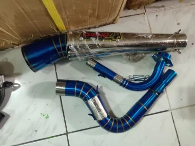 HONDA BEAT FI / CARB gy6 rusi gala DAENG SAI 4 OPEN PIPE SET