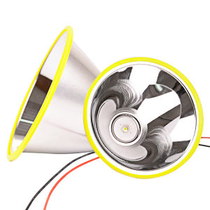Concentrated Strong Light Blue Yellow LED Flashlight Head