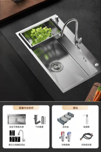 SHENYUAN | Dual Compartment Kitchen Sink 304 Stainless Steel