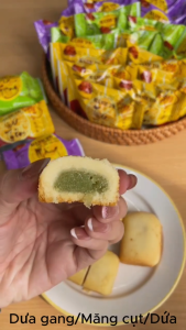 Bánh Dứa Đài Loan ORIVIS Trái Cây Nhân Dưa Gang - Ăn Nhẹ Healthy Ít Ngọt – Quà Tặng Văn Phòng/Ăn nhẹ thơm ngon