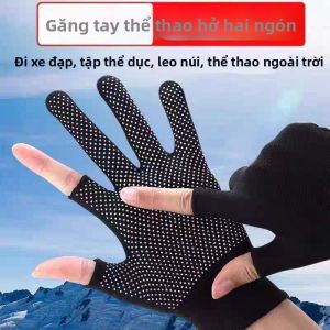 Breathable Anti-slip Sun Protection Fingerless Gloves