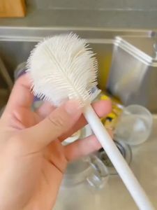 Multifunction Bottle Brush Silicone Flexible Wash Clean Cup Mug Jar Foldable Long Handle Berus Botol Cleaning Tool