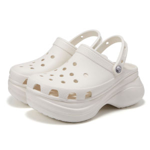 Womens Thick Bottom Slip-On Sandals Breathable Anti-Slip Soft Sole Beach Slippers Casual Style Hollow out Design Comfortable Flip Flops