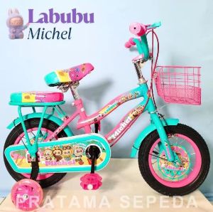 Sepeda Anak Perempuan Velion Kuda Pony 12 Inch