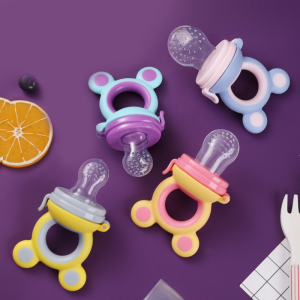Baby Pacifier ผลไม้ Feeder เด็กซิลิโคนตาข่ายกระเป๋า Pacifier เกรดอาหารผลไม้และผัก Feeder พยาบาลเด็กวัยหัดเดิน Teething ของเล่น