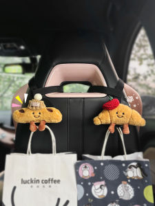 Creative Car Rear Seat Back Hooks Hidden Multifunctional Metal Hooks for Car Seats No Drilling Required Sport Style Hooks