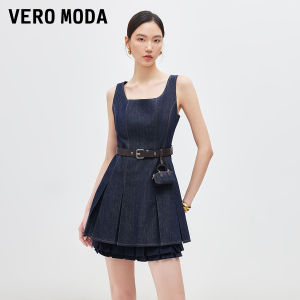 Vero Moda | Đầm Jean Xòe Đa Lớp Mới Cho Mùa Hè