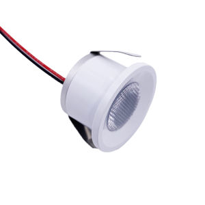 4/6/8pcs Indoor LED Mini Downlight 1W Dimmable Recessed Ceiling Light DC12V 24V Spot Lamp for Bedroom Cabinet Hole Cut :Φ27mm