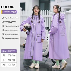 ZHENGYU | Rainproof Full-body Raincoat Single Person E-bike Student Use