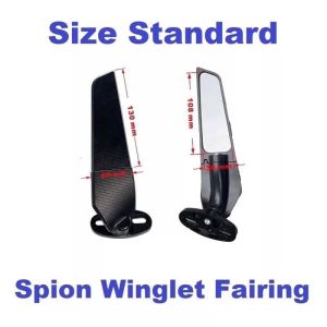 SPION WINGLET STEALTH REAR MIRROR MODEL RIZOMA UNIVERSAL NINJA ZX25R ZX10R ZX636 CBR 250 NINJA 250 nmax aerox pcx lexi adv dll