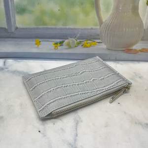 COD DOMPET WANITA KECIL RESLETING BAHAN BUAYA perota