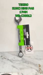 TEKIRO KUNCI RING PAS 17 MM / KUNCI RING PAS / TOOLS / ALAT PERKAKAS WR-CO0012