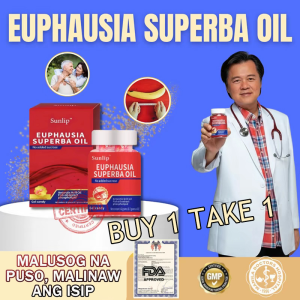 【BUY 1 TAKE 1】EUPHAUSIA SUPERBA Krill Oil-Support Mens Performance & Long-Lasting Energy | Omega-3 Formula