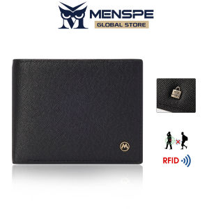 MENSPE RFID Block Short Wallet Solid Color Retro Short Wallet Coin Bag Zipper Clutch Wallets Soft PU Wallet Multi-Card Position ID Credit Cards Holders Coin Bag Business Wallets