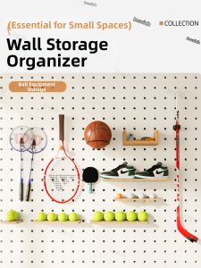 BEIQIVI | Sports Equipment Organizer Storage Display Rack