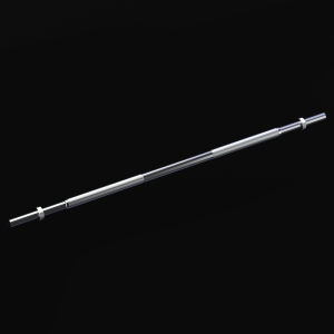 Stainless Steel Small Hole Barbell Rod Straight Fitness Squat Home Gym Equipment Large Hole Olympic Bar Durable Weightlifting Bar