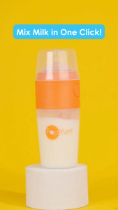 PopYum Pink Formula Making Baby Bottle Starter Set