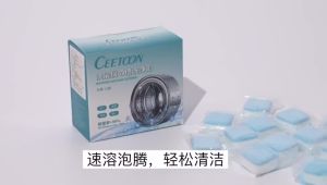 Ceetoon Washing Machine Cleaning Tablets Stain Removal Toilet Machine Friendly