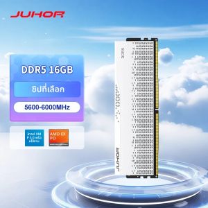 แรม JUHOR Memoria Ram DDR5 ขนาด 16GB ความเร็ว 5600MHz 6000MHz สำหรับประกอบคอมพิวเตอร์เล่นเกม
