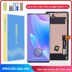 Màn Hình LCD Google Pixel 6 Pro Super AMOLED Có Khung Cảm Ứng Cụm Màn Hình Cảm Ứng Điện Dung Cho Samsung 1440x3440