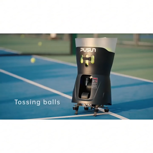 PUSUN PT-Mini Pro Tennis Ball Machine Máy Phát Bóng Tennis - Chứa 65 Bóng Điều Khiển APP