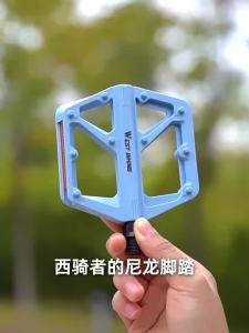 West Biking | Wide Non-Slip Chromoly Steel Bearing Bicycle Pedals