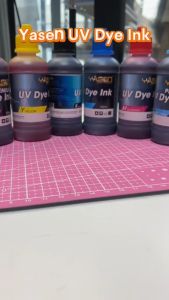 Yasen UV Dye Ink 100ml (C/M/Y/K/LM/LC): Refill Ink for Epson Inkjet Printer