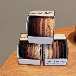 High Elasticity Braided Hair Ties: Simple Commute & Versatile Hair Bands