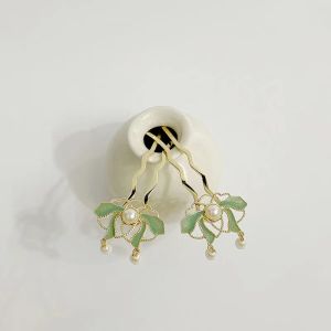 สร้อยผมสไตล์จีนโบราณแบบต้นฉบับ ทรงเรียบง่ายพร้อมหางยาว ชุดฮันฟูสำหรับผู้หญิงในยุคราชวงศ์ต่างๆ