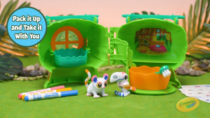 Crayola Scribble Scrubbie Safari Treehouse For Kids Ages 3+