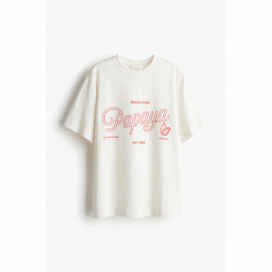 H&M | Casual Style T-Shirt Soft and Fruit Printed