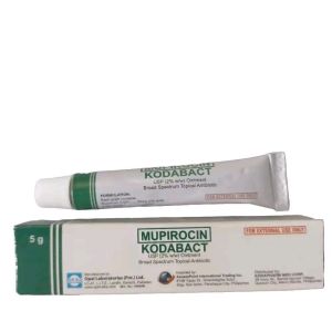 Mupirocin (Mupors Kodabact Mupisaph Mupican) Ointment 5 Grams Antibacterial Topical Ointment 20mg/g 2% w/w