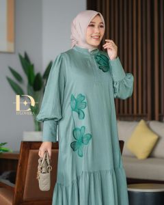 (20) DLOVERA SABINA Baju Dress Soft Katun Sabina Dress by DLovera