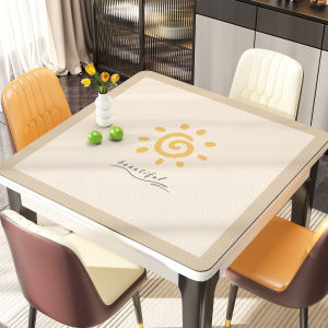 Easy-to-Clean Oil and Water Repellent Square Table Placemat